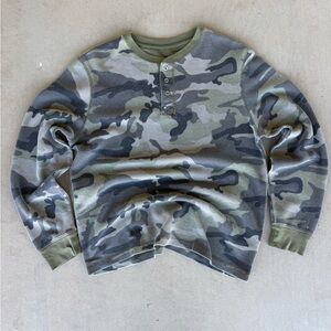 Men's Camouflage Thermal Long Sleeve